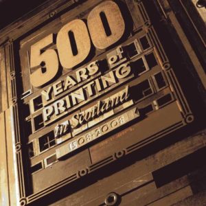 500 years of Printing in Scotland